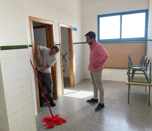 Comienzan las tareas de mantenimiento y pintura en los centros educativos