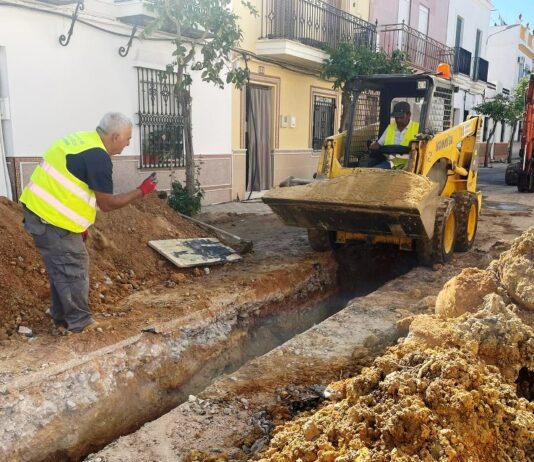 El Ayuntamiento acomete obras en calles Teodosio y Lepanto y en la plaza Itálica