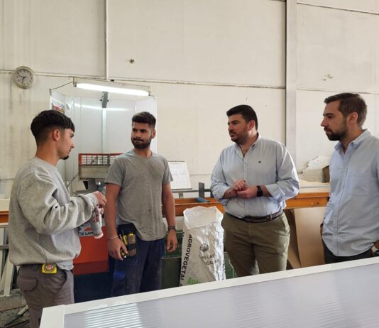 Santos visita las empresas colaboradoras del programa EPES