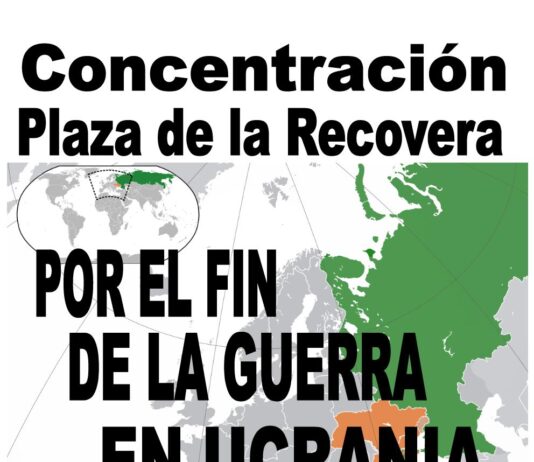Solano se concentrará este domingo por el fin de la guerra en Ucrania
