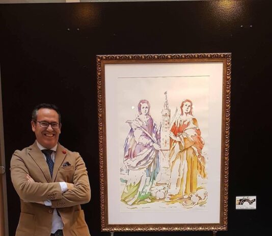 José Manuel Peña pintará la próxima portada de Cruz y Rosario