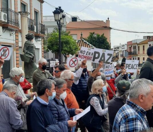 Solano se concentra por tercera vez para pedir el fin de la guerra de Ucrania