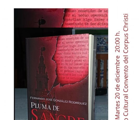‘Pluma de Sangre’, de Fernando José González, se presenta este martes en el centro cultural