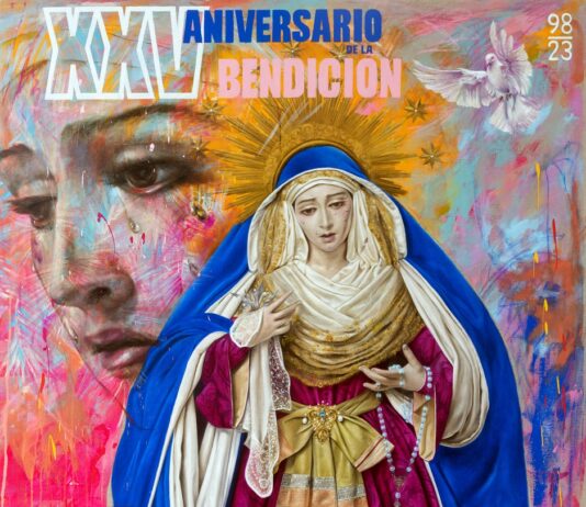 Presentado el cartel del 25 aniversario de María Santísima de la Paz