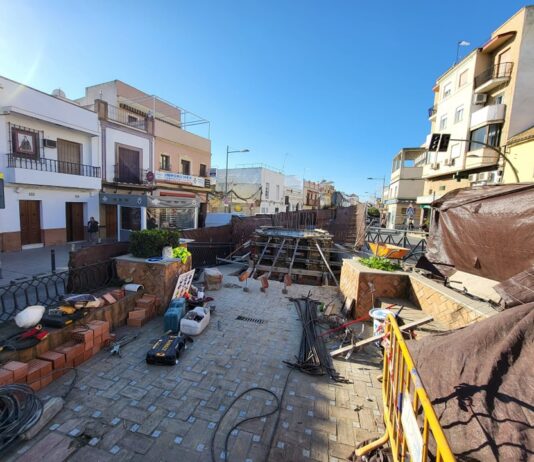 El monumento de Santa María del Alcor estará para finales de marzo