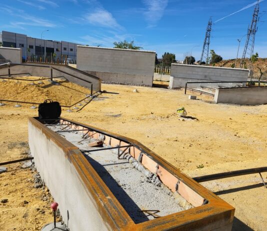 La nueva pista de skate park entra en su recta final