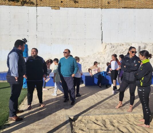 Jornada deportiva del IES Juan Bautista en las instalaciones del Huerto Queri