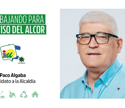 Así es Paco Algaba, candidato de IU a la alcaldía de El Viso