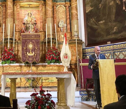 Brillante exaltación de la Eucaristía a cargo de Francisco Manuel Jiménez