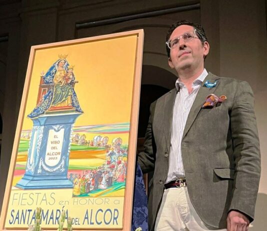 Presentado el cartel de las Fiestas Patronales de 2023, obra de Ricardo Jiménez