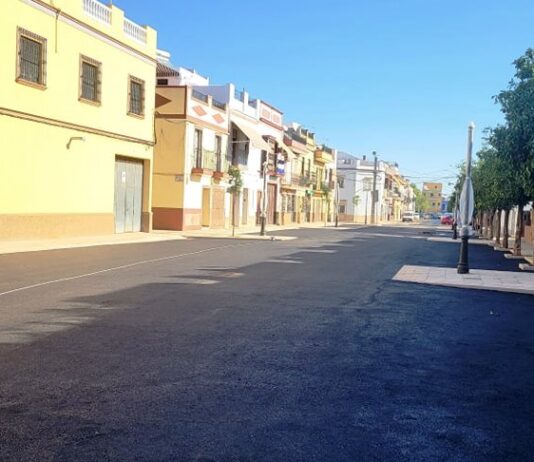 La Avenida de la Paz ya luce nuevo asfaltado
