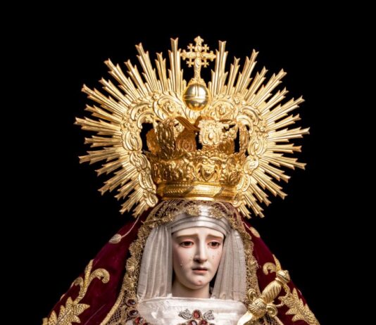 Así luce la Virgen del Mayor Dolor y Traspaso tras su restauración