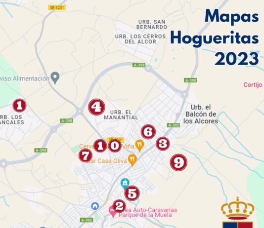 Día de tradición en El Viso, día de hogueritas