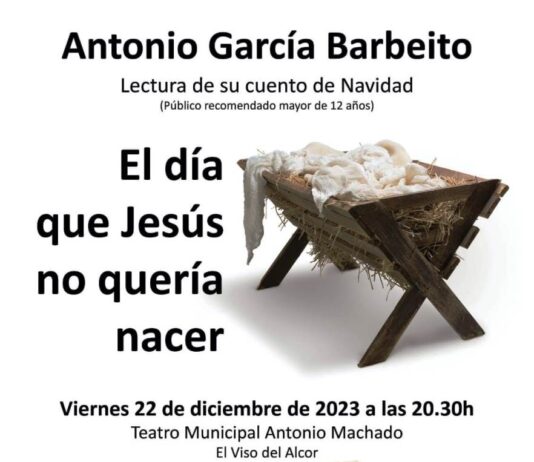 Un cuento de Navidad, con García Barbeito, este viernes en el teatro municipal