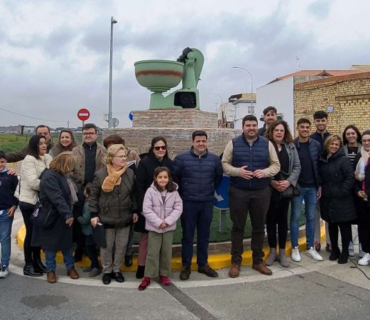 El Viso ya tiene su rotonda en homenaje a sus panaderos