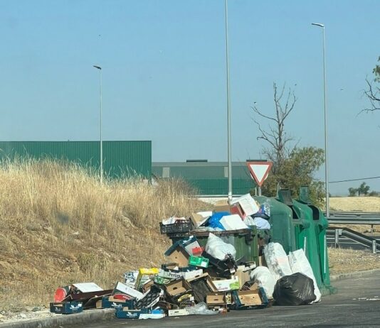 La Policía propone expediente de sanción a 15 personas por tirar basura fuera del horario permitido