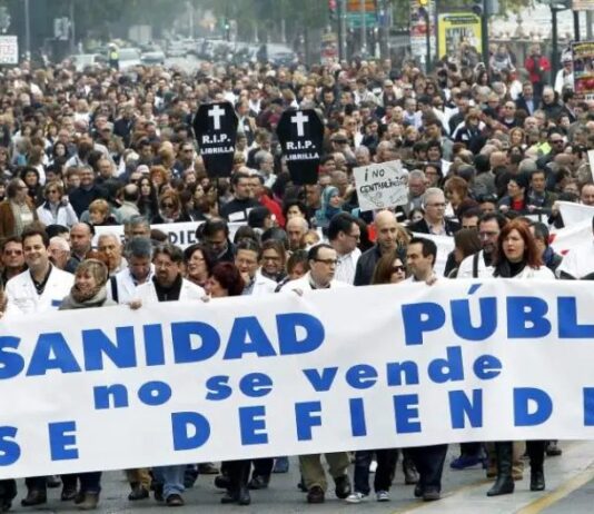 Llamamiento de Solano a la manifestación de este martes por la Sanidad Pública