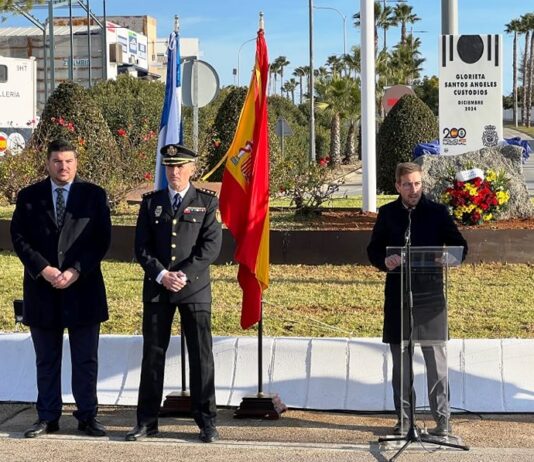 Inaugurada la glorieta de ‘Santos Ángeles Custodios’