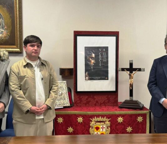 Presentado el cartel del Vía Crucis del Consejo que presidirá Nuestro Padre Jesús de la Salud